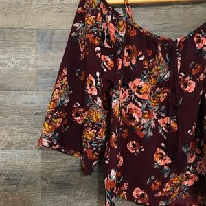 ❌Discounted❌Floral Off The Shoulder Blouse